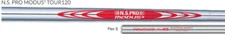 Mint NIPPON SHAFT MODUS³ TOUR120, S Flex, .355 Taper Tip, Choose Shaft