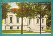 Estate Sale ~ Vintage Postcard - Carnegie Library, Flint, Michigan - 1911