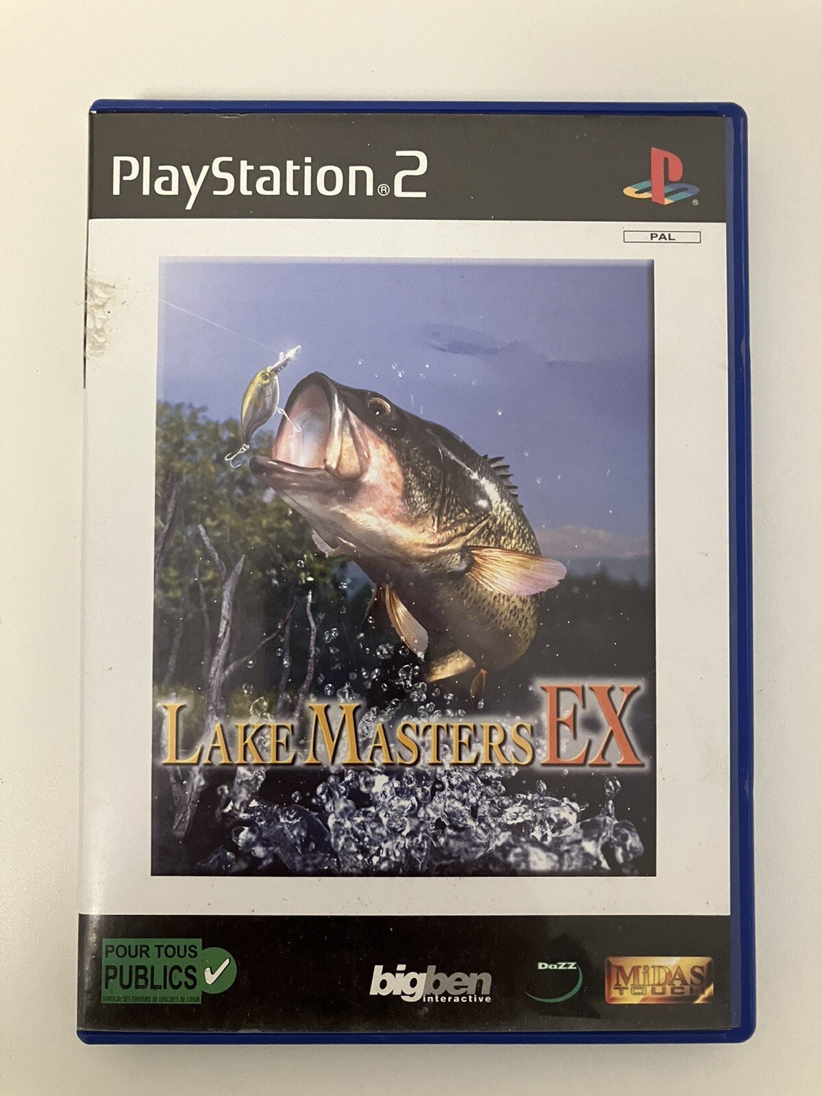 Lake Masters EX - PS2 Playstation 2 - Sans notice - PAL FR
