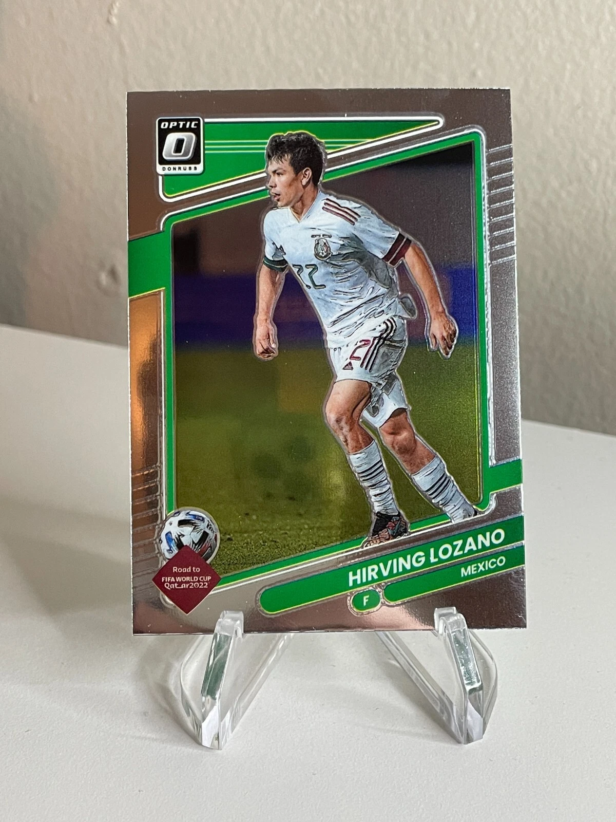 Hirving Lozano 2021-22 Panini Donruss OPTIC Fifa Road World Cup Qatar #89 MEXICO