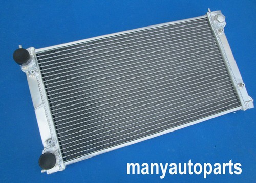 2 Core Aluminum Radiator & 2x fans for VW GOLF MK1 MK2 GTI/SCIROCCO 1.6 1.8 8V - Picture 10 of 10