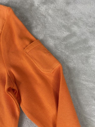 Maglione Lauren Ralph Lauren WMNS - Medium Starburst arancione mezzo bottone a pressione nuovo con etichette - Foto 7 di 11