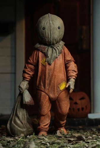 NECA Don't mess with kids Halloween pumpkin man Sam Action Figure Model Doll 7in - Picture 7 of 8