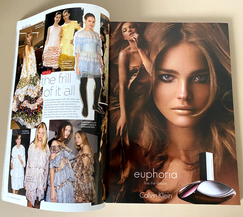 Vogue Australia May 2008 Sasha Pivovarova Natalia Vodianova Jess Hart Cat McNeil - Picture 7 of 21