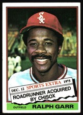 1976 Topps Ralph Garr    #410T Chicago White Sox