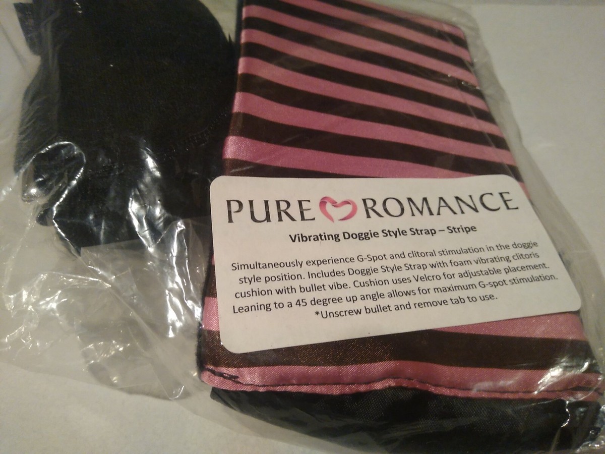 Pure Romance Vibrating Strap-on Doggy Style Fantasy Set | eBay