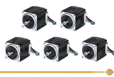 5PCS Nema11 28BYGH Schrittmotor 11HS3406L14-X1 0.67A 0.06Nm Φ5mm Bipolar