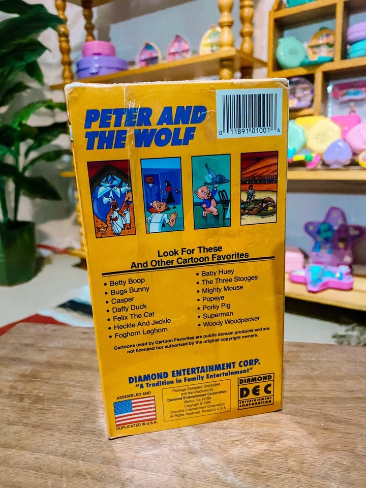 Peter and the Wolf (VHS, 1996) SEALED- Brand New! 743213399331| eBay