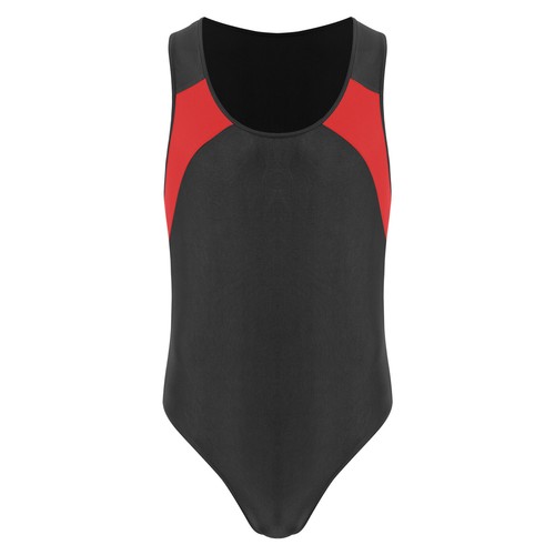 Men Leotard Athletic Bodysuit Fitness Singlet One Piece Shapewear Base Swimsuit - Picture 25 of 69