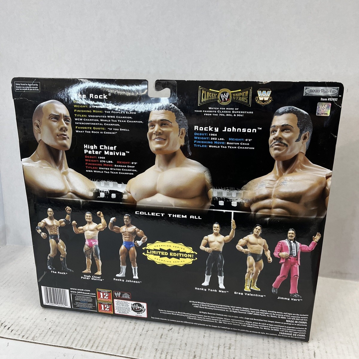 スポーツ Wwe Piper & George Animal 2-Pack HMC60 WWE Ultimate Edition Coliseum Collection 