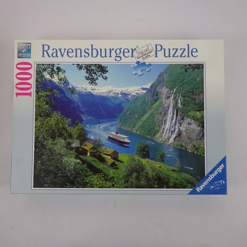 Ravensburger Norwegian Fjord 1000 piece Puzzle 27 x 20