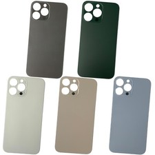 For iPhone 13 Pro / Max Replacement Back Glass Rear Glass Battery Cover Big Hole