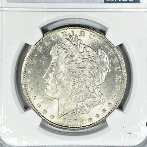 1878 CC CARSON CITY MORGAN SILVER DOLLAR NGC MINT STATE BU.  LOW SHIPPING!!