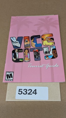Grand Theft Auto Vice City - PS2 - Manual Only **NO GAME! - Bild 6 von 9