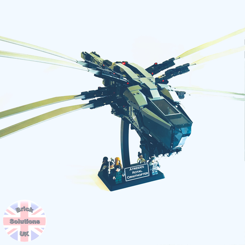 Verstellbarer Ausstellungsständer für LEGO ICONS 10327 Dune Atreides Royal Ornithopter - Bild 9 von 12
