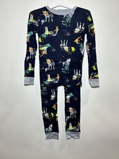 Boys' 2pc Animals Tight Fit Pajama Set - Cat Jack Navy 8