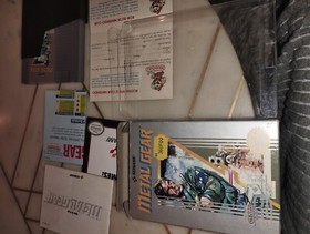 M&eacute;tal Gear Nintendo Nes