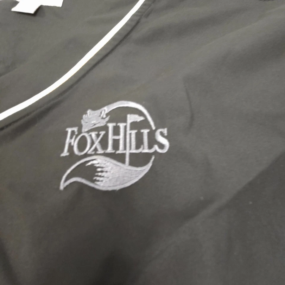 Cutter & Buck vest Mens 2XLARGE Black Golf V Neck Sleeveless windtec Size 2XL - Image 2 of 4