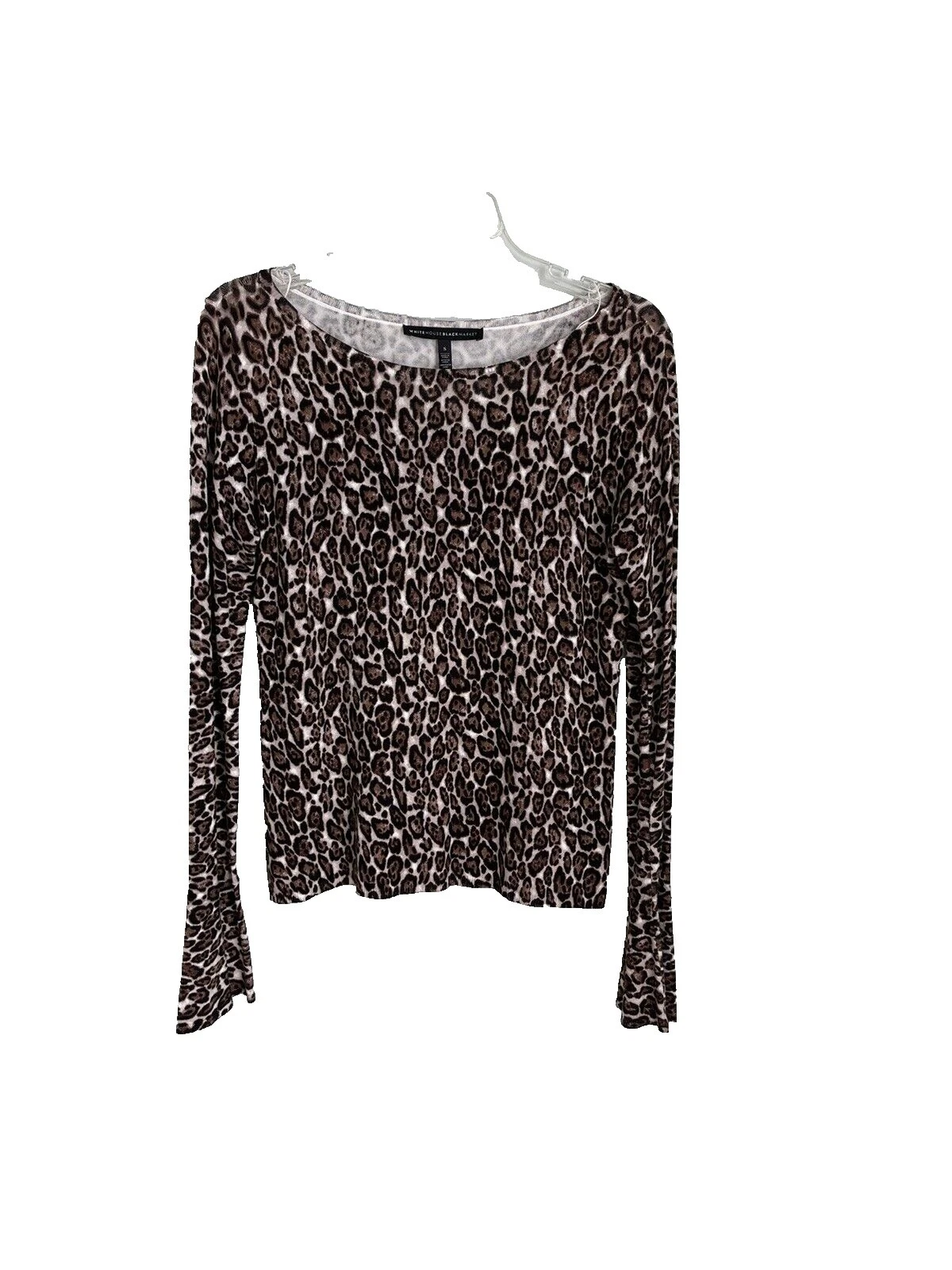 White House Black Market女式动物印花毛衣