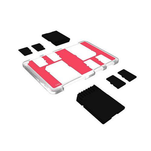 Memory Card Holders fits 2 SD Cards + 4 Micro SD Cards JJC MCH-SDMSD6CN CASE - Picture 2 of 7