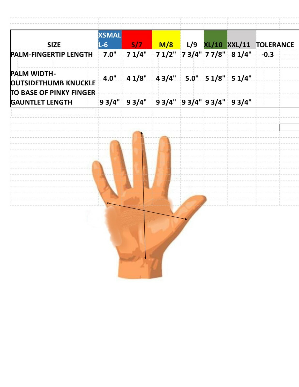 Fir Tree Brand Leather Gardening Gloves Premium Goatskin Gauntlet Gloves - Picture 8 of 8