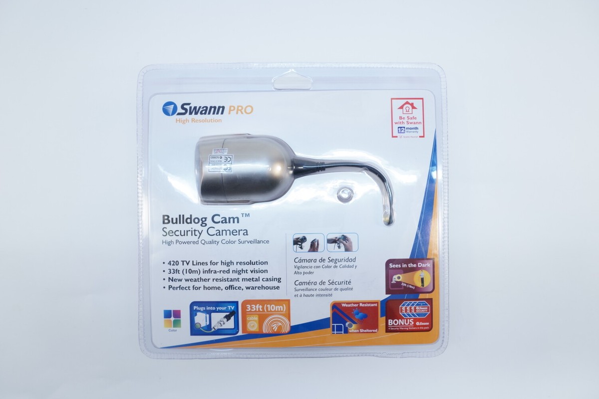 átomo Gimnasio Fascinante Swann PRO Bulldog Color Cam Security Camera SW-C-BDOGC / SW224-BDC / 13110 | eBay átomo Gimnasio Fascinante Swann PRO Bulldog Color Cam Security Camera SW-C-BDOGC / SW224-BDC / 13110 | eBay