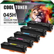 Toner Compatible for Canon 045H 045 Color ImageClass MF634Cdw LBP612Cdw MF632Cdw