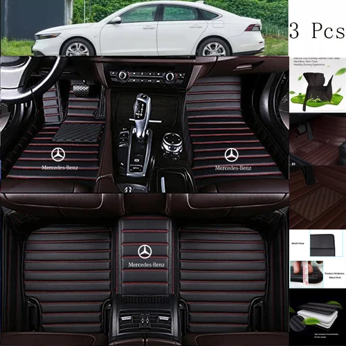 For Mercedes Benz All Models Auto Custom Liner Carpets Car Floor Mats Waterproof - Picture 1 of 50