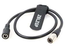 Power Cable for Sound Device ZAXCOM Blackmagic 4 Pin Hirose Male to 2.5DC Female