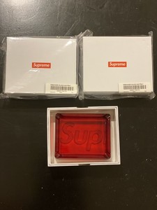 Supreme Debossed Glass Ashtray Red 2025 | www.cfc.cat