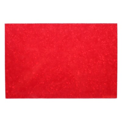 DIY Self Made Protective Board Guitar Bass Pickguard Backplate 4Ply Red Pearl
