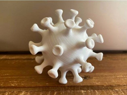 Corona 2019 Viru Primitiv Bio Model 3D Printed for Educational Purpose - Picture 8 of 37