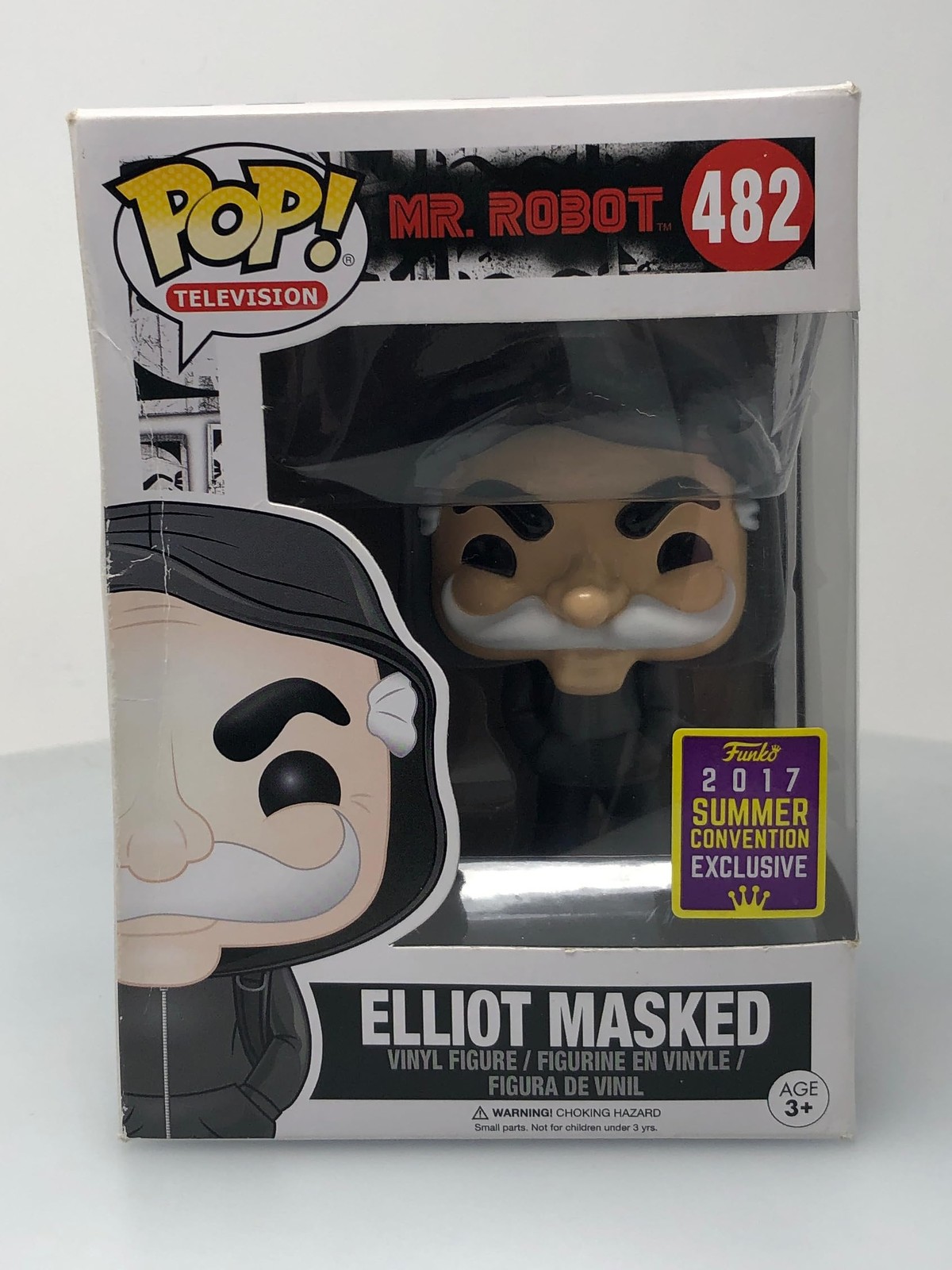 En Oferta Funko Pop! Elliot Masked Sdcc #482 Caja Dañada Ver Fotos