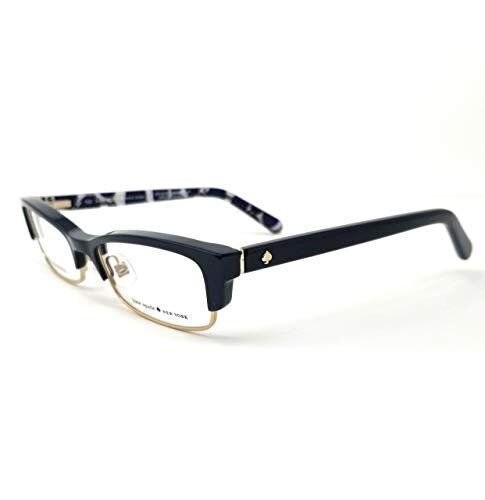 New Kate Spade Eyeglasses Joetta 0FB2 Navy Dots 52mm - Picture 1 of 4