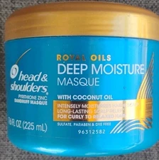 Head and Shoulders Deep Moisture Masque Conditioner Treatment Anti Dandruff 7.6