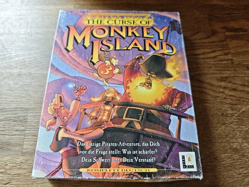 The Curse of Monkey Island 3 ( PC, 1997 ) BIG BOX sehr selten