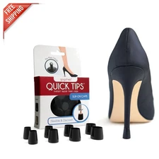 Quick Tips:  High Heel Protectors & Replacement Caps in XS to L - Black