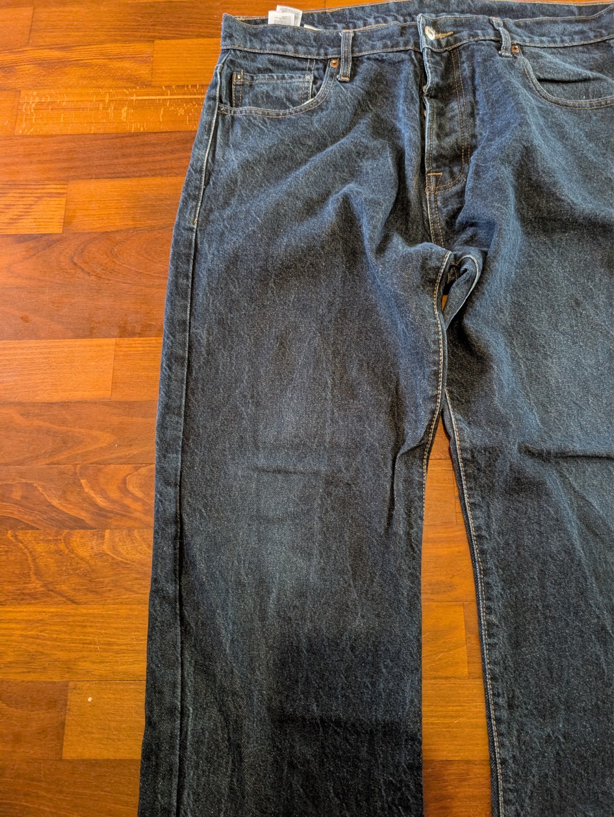 Levi’s 501 Jeans / W36 L28 / Dark Blue Denim image 10