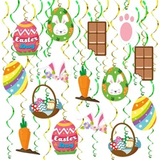 KatchOn, Easter Hanging Swirl Decorations - Pack 46, No DIY | Easter Decorati...