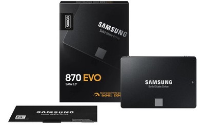 Samsung 870 EVO MZ-77E500B/EU SSD | 2.5'' High Speed 500GB SSD *NEU&OVP*