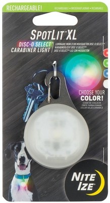 Nite Ize SpotLit XL Rechargeable Carabiner Light - Disc-O Select