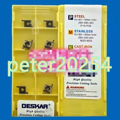 10PCS/box NEW DESKAR 8GR100 LF6018 CNC blade #TT