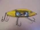 Vintage Immell Chippewa Lure Musky Size Yellow and Red