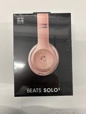 beats solo 3 wireless headphones Rose Gold new In Box