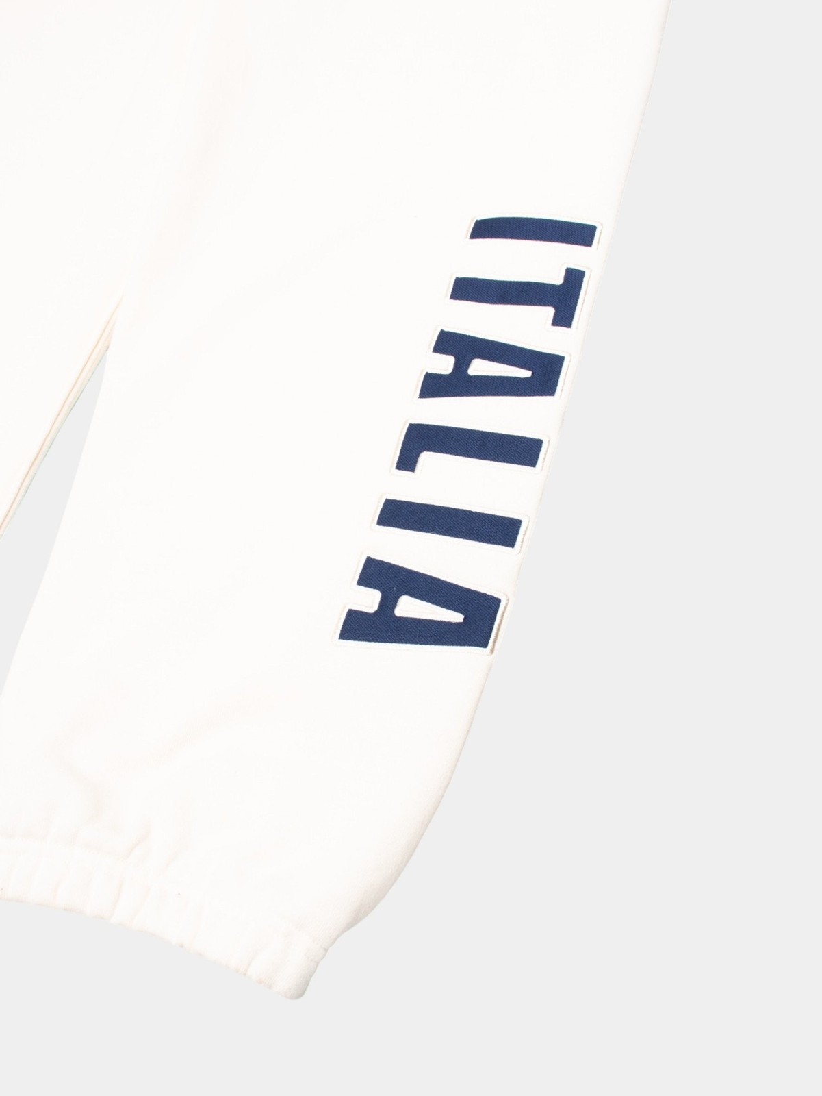 Palace White Italia Joggers Logo Sweatpants L Vintage image 6