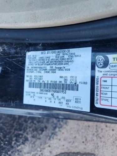 Temperature Control AC Main Automatic Control Fits 06-09 FUSION 1550054 - Picture 10 of 12