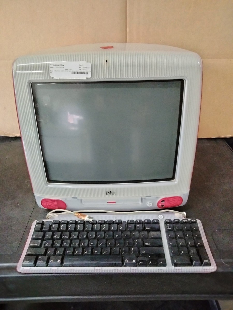 Apple iMac G3 M4984 PINK 97MB RAM, 6MB VIDEO MEMORY, 6GB HARD