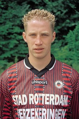 Michel Breuer during the team presentation of Excelsior Rotterdam - Old Photo 1