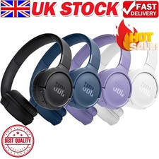 JBL Tune 520 BT Wireless On-Ear Headphones with JBL Pure Bass Sound, Bluetooth