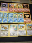 Vintage 1999 Pokemon 15 Card Lot Base Set 2 Charmander Gastly Charmeleon
